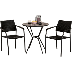 Blåvand cafesæt med 2 Søby stole