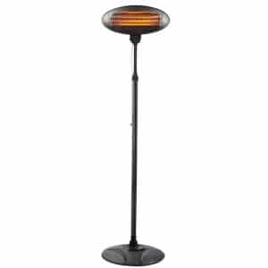 Home-it Terrassevarmer - gulvmodel - 2000 W - 58622