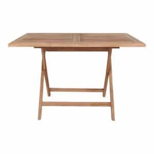 Spisebord Spisebord i teaktræ 120x80xh75cm - 7501060