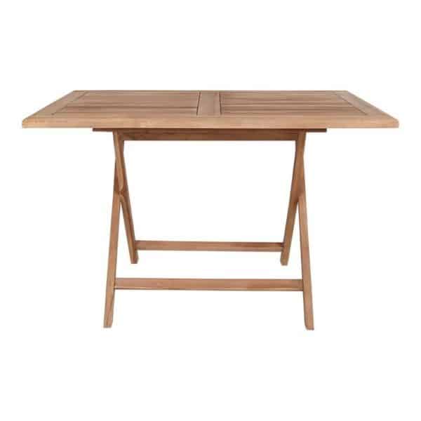 Spisebord Spisebord i teaktræ 120x80xh75cm - 7501060