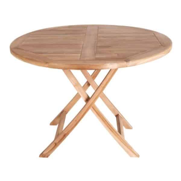 Spisebord Spisebord i teaktræ Ø100x75cm - 7501080