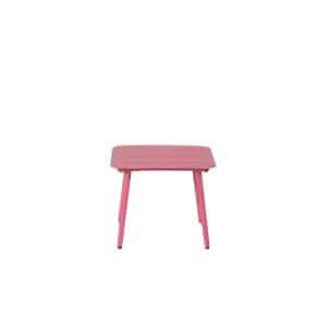 VENTURE DESIGN Lina havebord - pink stål (40x40)