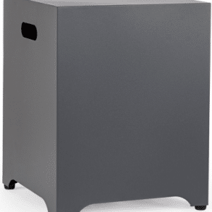 Wolk kabinet til gasflaske i stål H53,3 x B41 x D41 cm - Mørkegrå