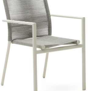 Culip, Udendørs stol, hvid/grå, reb