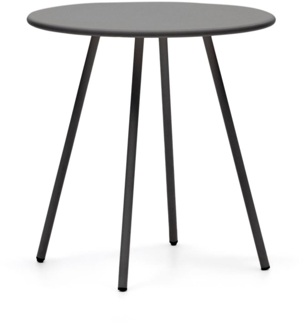 Montjoi, Udendørs bord, grå, H74x70x70 cm, metal
