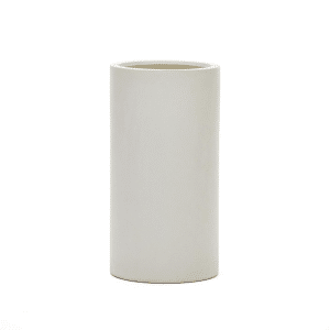 Aiguablava, Plantepotte, hvid, H80x42x42 cm, cement