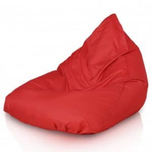 BERMUDA Udendørs sækkestol i polyester og polystyrene 115 x 90 cm - Rød