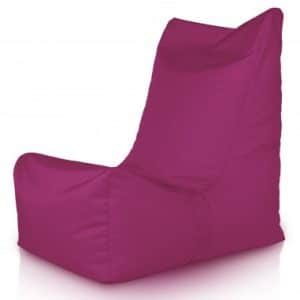 Distinto udendørs sækkestol i polyester og polystyrene 82 x 62 cm - Fuchsia