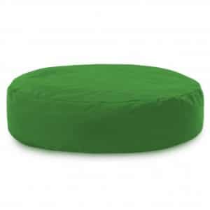Rund udendørs sækkestol i polyester og polystyrene Ø90 cm - Grøn