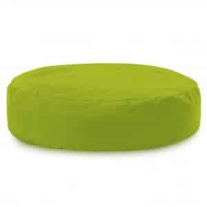 Rund udendørs sækkestol i polyester og polystyrene Ø90 cm - Limegrøn