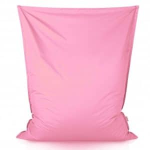 XXL Udendørs sækkestol i polyester og polystyrene 175 x 135 cm - Lys pink