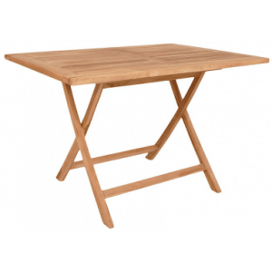 OVIEDO Havebord i teaktræ H75 x B120 x D80 cm - Teak