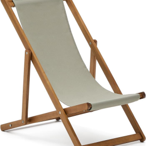 Adredna, Udendørs liggestol til børn, Foldbar - Grøn (72 cm)