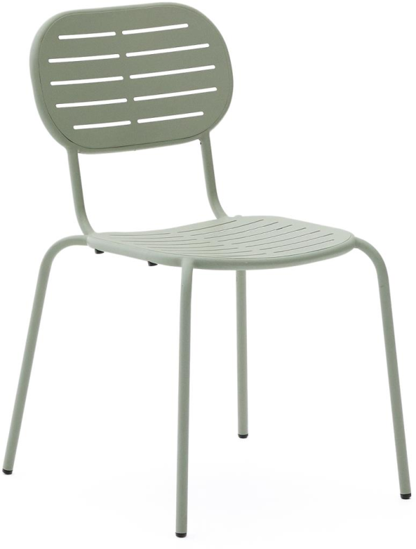 Brai, Udendørs spisebordsstol - Lysegrøn (81 cm.)