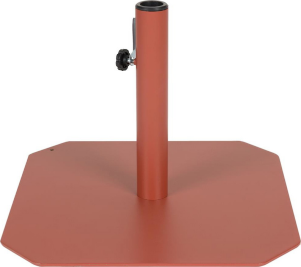 Parasolfod Zuiver Marsala i robust stål 50 x 50 x 35 cm rødbrun