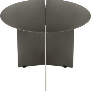 Side Table Oru- Colour Burned Metal Size M Ø 50cm