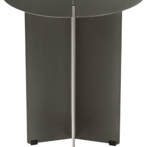 Side Table Oru- Colour Burned Metal Size S Ø 35cm