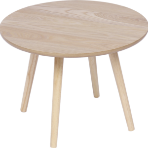 Sidebord / Sofabord Nordlys Furniture Ginza natur fyrretræ Ø50 H37 cm FSC-certificeret