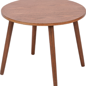 Udendørs Sidebord Nordlys Furniture Ginza Ø50 H37 cm Brunlakeret Fyrretræ FSC-certificeret
