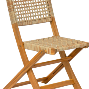 Udendørs foldbar klapstol Nordlys Furniture Curtiba i natur akacietræ FSC-certificeret