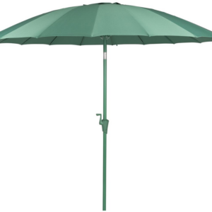 Udendørs parasol med sidearm Zuiver Desert ø250 cm mosgrøn polyester