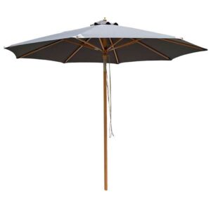 Milano parasol med tilt - 3 meter - grå