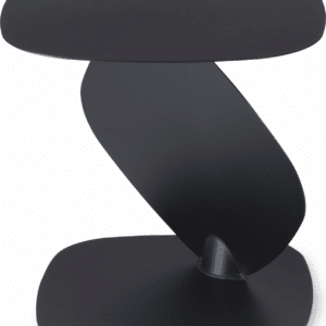 Sidebord Spinder Design Ziggy i sortlakeret stål 44x44x44 cm