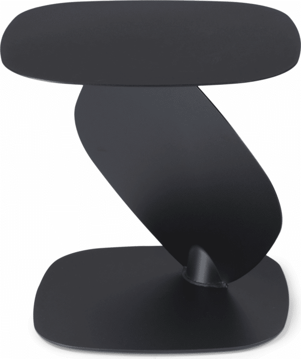 Sidebord Spinder Design Ziggy i sortlakeret stål 44x44x44 cm