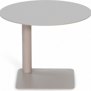 Udendørs sidebord Spinder Design Sunny Ø40 x H30 cm taupe stål
