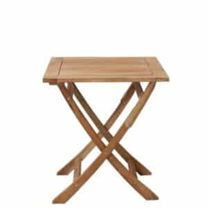 Boston Teaktræs Cafébord - 70x70 cm