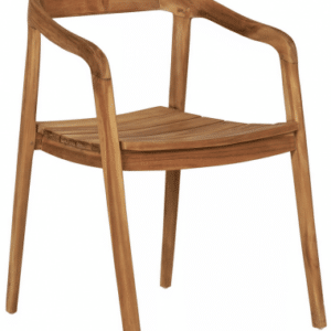 Havestol i teaktræ H76 cm - Teak