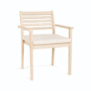 Lyseng havestol med hynde