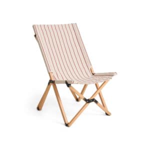x Jasper Morrison klapstol - Beige with red stripe
