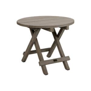 Vintage sidebord charcoal rund