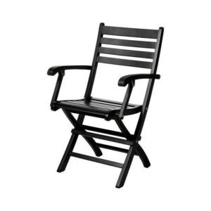 York Folding Chair Black